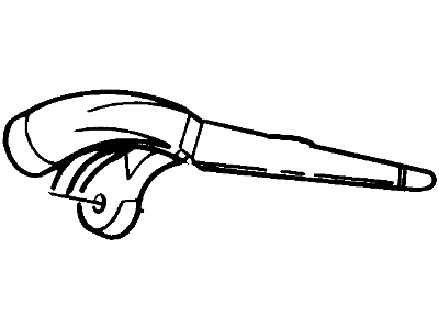 Ford F81Z-17526-AA Windshield Wiper Arm