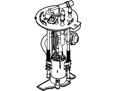 Ford 5L5Z-9H307-CA Sender And Pump Assembly