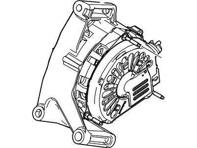 Ford 8L8Z-10346-C Alternator Assembly