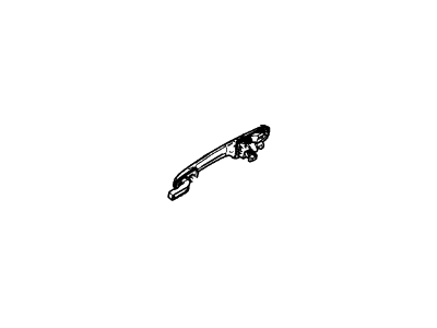 Ford 4R3Z-6322405-APTM Handle Assy - Door - Outer