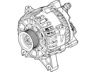 Ford AW7Z-10346-A Alternator Assembly