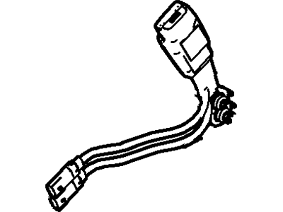 Ford AL3Z-1561203-AC Buckle Assembly - Seat Belt