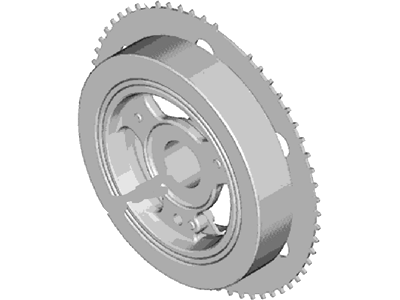 Ford DS7Z-6312-A Crankshaft Pulley