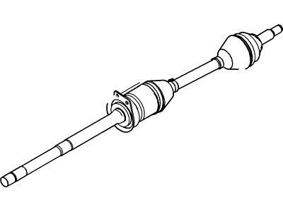 Ford CA5Z-3B436-B Front Axle Shaft