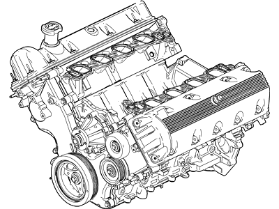 Ford 7L3Z-6006-A Service Engine Assembly