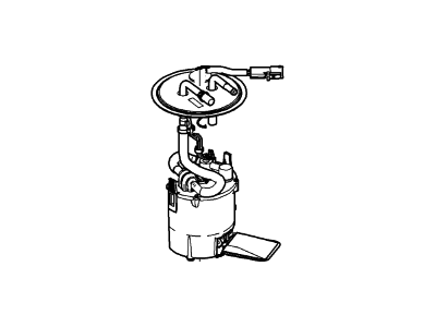 Ford 5L8Z-9H307-BD Sender And Pump Assembly
