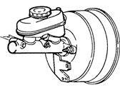 OEM Lincoln Master Cylinder - F8AZ-2140-AA