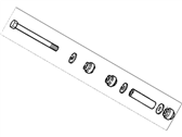 OEM Mercury Grand Marquis Stabilizer Shaft Link Kit - E6AZ-5A486-A