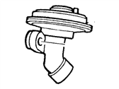 Ford F8DZ-9D475-AB Valve - Exhaust Gas Recirculation
