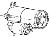 Ford F81Z-11V002-AARM Starter Motor Assembly