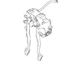 Ford DR3Z-2455-L Pedal Assembly - Brake