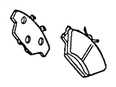 Ford 1U2Z-2V001-KA Pads