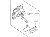 Ford 5L8Z-2455-BE Pedal Assembly - Brake