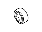 Ford BR3Z-7025-AA Bearing Assembly - Input Shaft