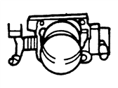 Ford YC2Z-9E926-BA Body Assembly - Carburetor Throttle