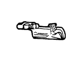 Ford F7OZ-5422405-AA Handle Assembly - Door - Outer