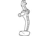 Ford 5L3Z-2455-CA Pedal Assembly - Brake