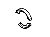 Ford 5L3Z-2648-A Kit - Brake Shoe And Lining