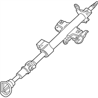 Ford 5L8Z-3524-AA Column Assembly - Steering