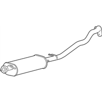 Ford 9L1Z-5230-B Muffler Assembly - Front