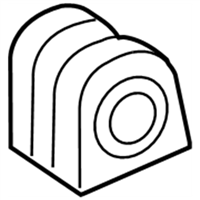 Ford 5L3Z-5484-AA Insulator