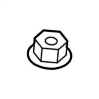 Ford -W520102-S442 Nut - Locking