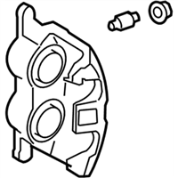 Ford 8C2Z-2B121-CL Caliper Assembly - Brake - Less Pads