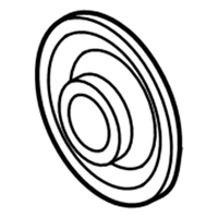 Ford D9TZ-6316-C Pulley - With Vibration Damper