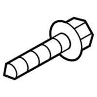 Ford -W701459-S303 Center Support Screw