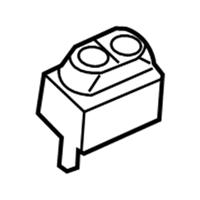 Ford E6DZ-14529-C Switch - Window Control - Single