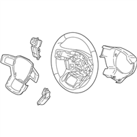 Ford HC3Z-3600-EB Wheel Assembly - Steering