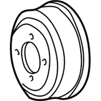 Ford F4TZ-8509-B Pulley - Fan