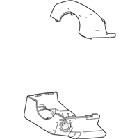 Ford FL1Z-3530-DA Shroud Assembly - Steering Column