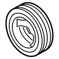 Ford HL3Z-6312-A Pulley - Crankshaft