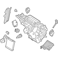 Ford GN1Z-19B555-H Evaporator And Housing Assembly