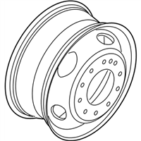 Ford 8C3Z-1015-K Wheel Assembly
