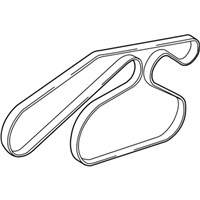 Ford 8L8Z-8620-D Serpentine Belt