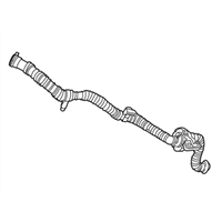 Ford BR3Z-6C646-B Resonator With Pipe