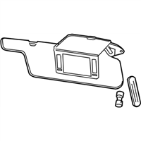 Ford 6W7Z-5404105-AAA Visor Assembly - Sun