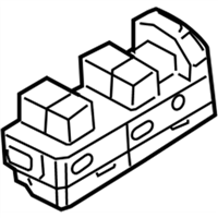 Ford 9E5Z-14529-AA Switch - Window Control - Double