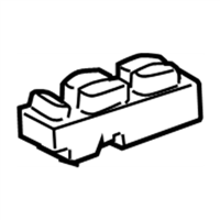 Ford 8L1Z-14529-AA Switch - Window Control - Double