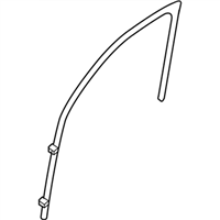 Ford 8L8Z-7821547-B Run - Door Glass