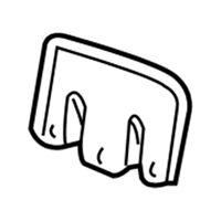 Ford 1L2Z-17A385-EAA Bracket - License Plate