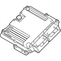 Ford FB5Z-12A650-CANP Module - Engine Control - Eec V