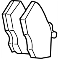 Ford 5U2Z-2V200-D Kit - Brake Shoe And Lining