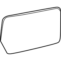 Ford 7L3Z-17K707-L Glass Assembly - Rear View Outer Mirror