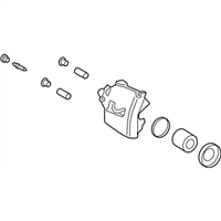 Ford GN1Z-2B121-B Caliper Assembly - Brake - Less Pads