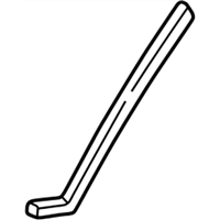 Ford XR3Z-6351822-AA Pillar Molding Seal