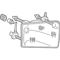 Genuine Ford 2C3Z-13200-AA Parking Light