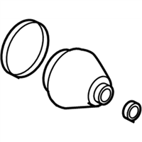 Ford 5L8Z-3A331-FA Boot Kit